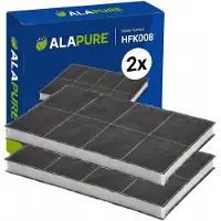 Alapure Filtre à charbon actif adapté pour Bosch 00460008 / 460008