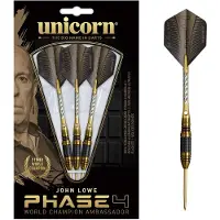 Unicorn John Lowe Phase 4 Steel Tip Dart 90% Tungsten 23G (23 g)