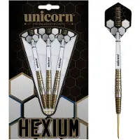 Unicorn Hexium Steel Tip Dart 90% Tungsten - Style 3 24G (24 g)