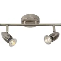 Lucide LED Spot plafond Caro GU10 2 x 5 W ronde chrome matte