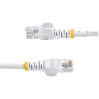 StarTech.com 5m White Cat5e / Cat 5 Snagless Ethernet Patch Cable 5 m - câble de réseau - 5 m - blanc
