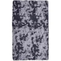 vidaXL Tapis Shaggy à poils longs NAVARRA gris foncé 80x150 cm