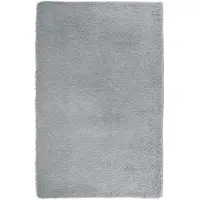 vidaXL Tapis Shaggy à poils longs NAVARRA gris clair 130x200 cm