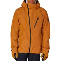 686 - Veste de ski/snow isolée imper-respirante - M Hydra Thermagraph Jacket Bronze Grid - Taille L - Marron