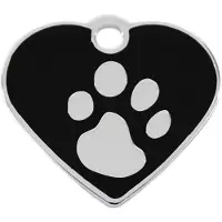 Imarc Médaille Pour Animaux Heart 4x3 Cm