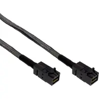 Intos Sff-8643/sff-8643 Sas Cable Argenté