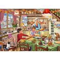 Bluebird Puzzle Puzzle Les Pâtisseries de Noël de Grand-Mère - 2000 pièces
