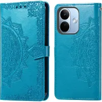 IMoshion Etui de télephone Mandala pour Xiaomi Redmi Note 17 Pro - Turquoise