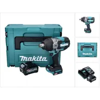 Makita TW 001 GD101 Clé à choc sans fil 40 V max. 1800 Nm Brushless XGT + 1x batterie 2,5 Ah + chargeur + Makpac