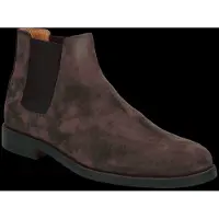 Hackett pour homme. HMS200144 Bottines en daim Hampton Chelsea marron (44), Plat, Cuir, Aucun, Casuel