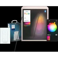 Philips Hue Signe Tube Lampadaire + Variateur