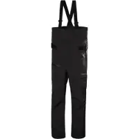 Helly Hansen - Salopette de ski imperméable et respirante - Sogn Bib Shell 2.0 Pant Black en Softshell - Taille M - Noir