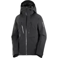 Salomon - Veste de ski isolante et légère en PrimaLoft - Brilliant 2.0 Jacket W Deep Black - Taille L - Noir
