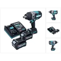 Makita TW 001 GD201 Clé à choc sans fil 40 V max. 1800 Nm Brushless XGT + 2x batterie 2,5 Ah + chargeur