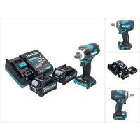 Makita TW 004 GD2 Clé à choc sans fil 40 V max. 1/2" 350 Nm XGT Brushless + 2x batterie 2,5 Ah + chargeur