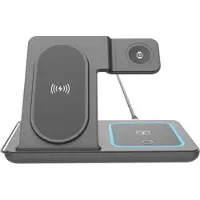 Gembird Chargeur Sans Fil Ta-wpc31a-01 3-in-1 Apple Watch 15w