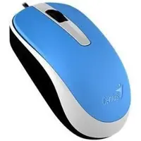 Genius DX-120 - souris - USB - Bleu océan