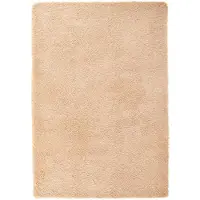 vidaXL Tapis Shaggy à poils longs NAVARRA Beige 200x290 cm Polyester