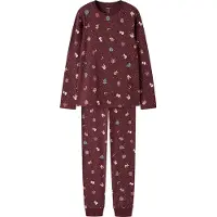 Name It Kids Pyjama 'NKNVismas' sapin / orange / bordeaux / blanc