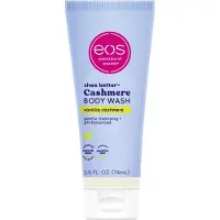 EOS Travel Vanilla Cashmere Body Wash - Travel Taille des articles de toilette essentiels Mini Body Wash 2,5 fl oz