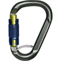 Salewa Belay Twist Lock Snap Hook Noir