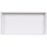 ZEZA Arte Niche Encastrée - 30x60x10cm - solid surface - mat blanc SW1472201