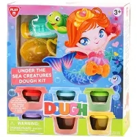Playgo Diep in de Zee Kleiset - 6 Kleipotjes