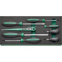 Stahlwille Jeu de tournevis TCS 4620/4640/4734/10554/8 8 pces