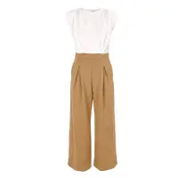 Imily Bela Combinaison kaki / blanc