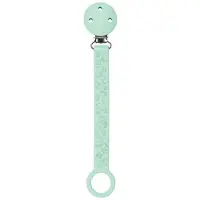Nattou Attache Sucette Silicone Vert Menthe Imprimé - Nattou