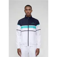 Sergio Tacchini Survêtement 'Scorpione' bleu marine / aqua / blanc