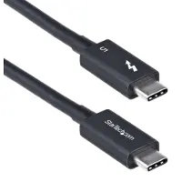 StarTech.com .com Câble Thunderbolt 5 de 80cm, 80Gbps/Jusqu'à 120Gbps, 240W PD, 8K 60Hz, Câble Thunderbolt , Compatible avec Thunderbolt 4/USB4/USB-C