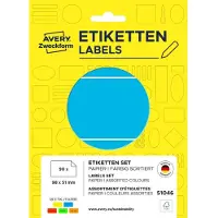 Avery Étiquettes en couleur