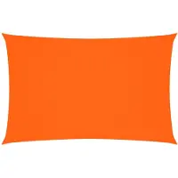 vidaXL Voile de parasol tissu oxford rectangulaire 2,5x5 m orange