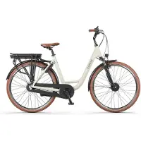 Tomos EB 12 - Vélo électrique - 28 pouces - Moteur 250W - Autonomie 140 km - 7 vitesses - Batterie 626Wh - Cadre bas - Kiezel gris mat