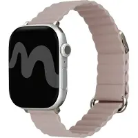 IMoshion Bracelet magnétique en cuir pour Apple Watch | 44/45/46/49 mm - Beige