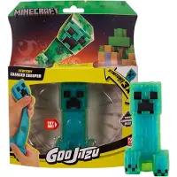 Ginza.se Figurine d'action Heroes of Goo Jit Zu, figurine Minecraft Creeper "Charged", jouet