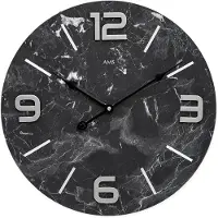 AMS - 9707 - Wanduhr - Quartz - 40cm