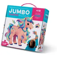 Crocodile Creek - Puzzle Licorne - 48 pièces - grand puzzle de sol