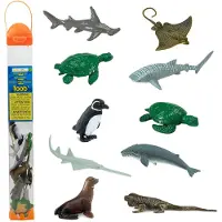 Safari Ltd Espèces menacées - Marine TOOB, 3 ans, Espèces menacées - Marine, Multicolore
