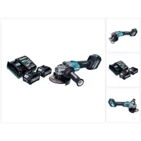 Makita GA 023 GD2 Akku Winkelschleifer 40 V max. 125 mm Brushless XGT + 2x Akku 2,5 Ah + Ladegerät
