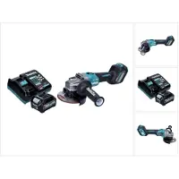 Makita GA 023 GD1 Akku Winkelschleifer 40 V max. 125 mm Brushless XGT + 1x Akku 2,5 Ah + Ladegerät