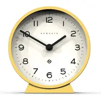 Newgate Manteau M Horloge de cheminée en jaune