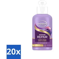 Unilever 20 x Crème sans rinçage réparatrice intense Andrélon - 200 ml - Pack économique - 20 pièces
