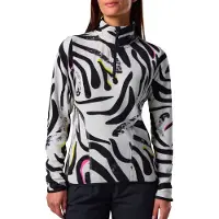 Rossignol - Polaire demi-zippée - W Quarter Zip Polar Fleece Savage Black - Taille S - Noir