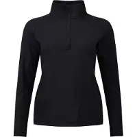 Rossignol - Polaire technique demi-zippée - W Mid Layer Stretch Hz Black - Taille M - Noir