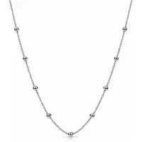Hot Diamonds Silver chain Silver Emozioni Intermittent 61 CH050, (Argent Sterling)