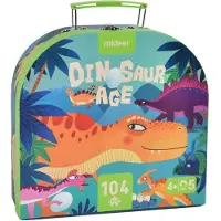 Mideer Puzzle L'âge des dinosaures 104 pièces