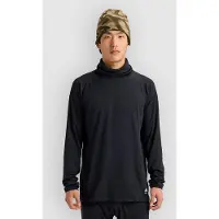 Burton Synthetic Midweight Long Neck Long Sleeve Base Layer Noir L Homme