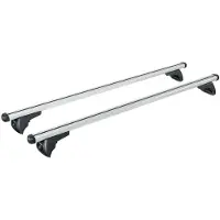 Nordrive N15065 Helio Evos IA Barres de toit en aluminium avec revêtement EPDM (caoutchouc éthylène-propylène-diène)